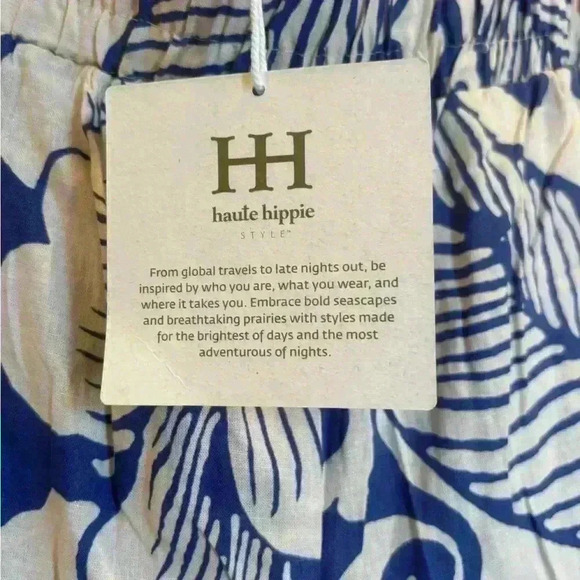 Haute Hippie XL bohemian floral pants - Picture 3 of 4